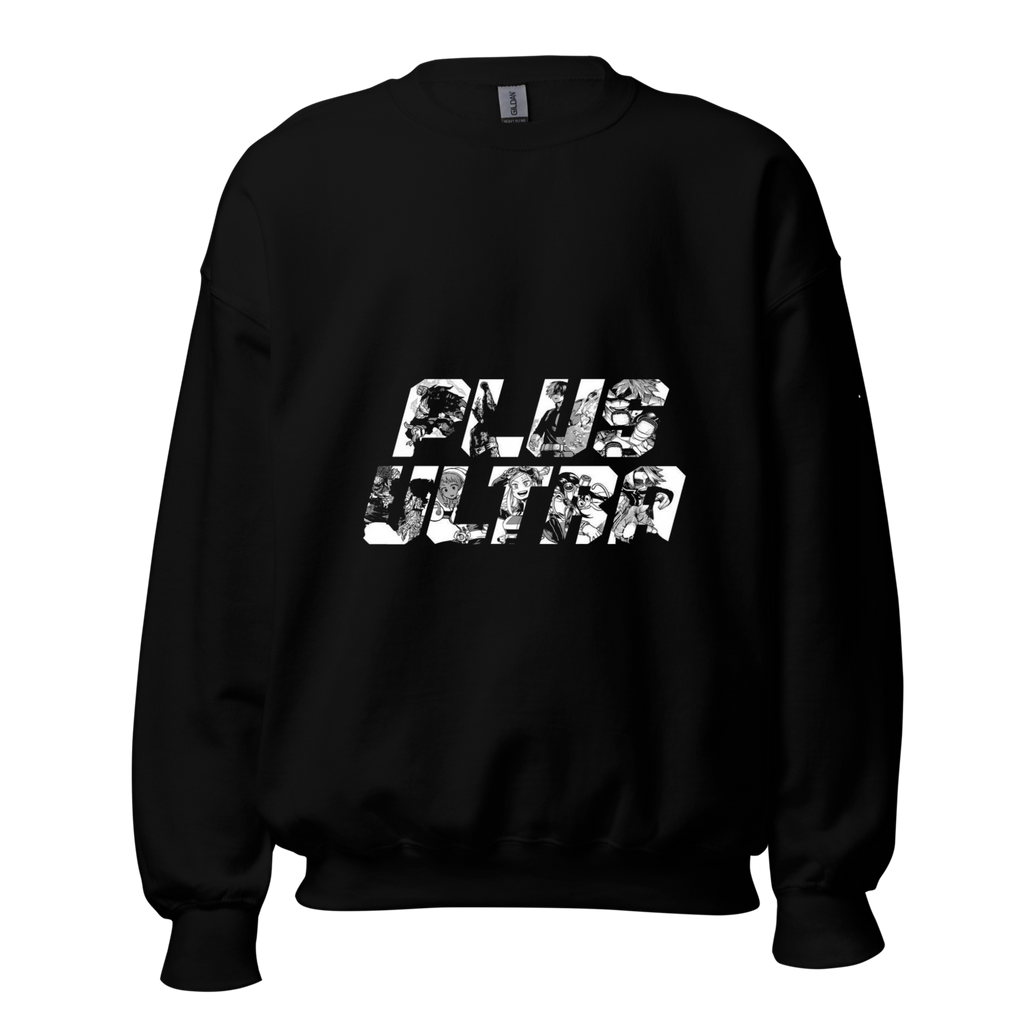 My Hero Academia Deku Plus Ultra Sweatshirt - Black Crewneck