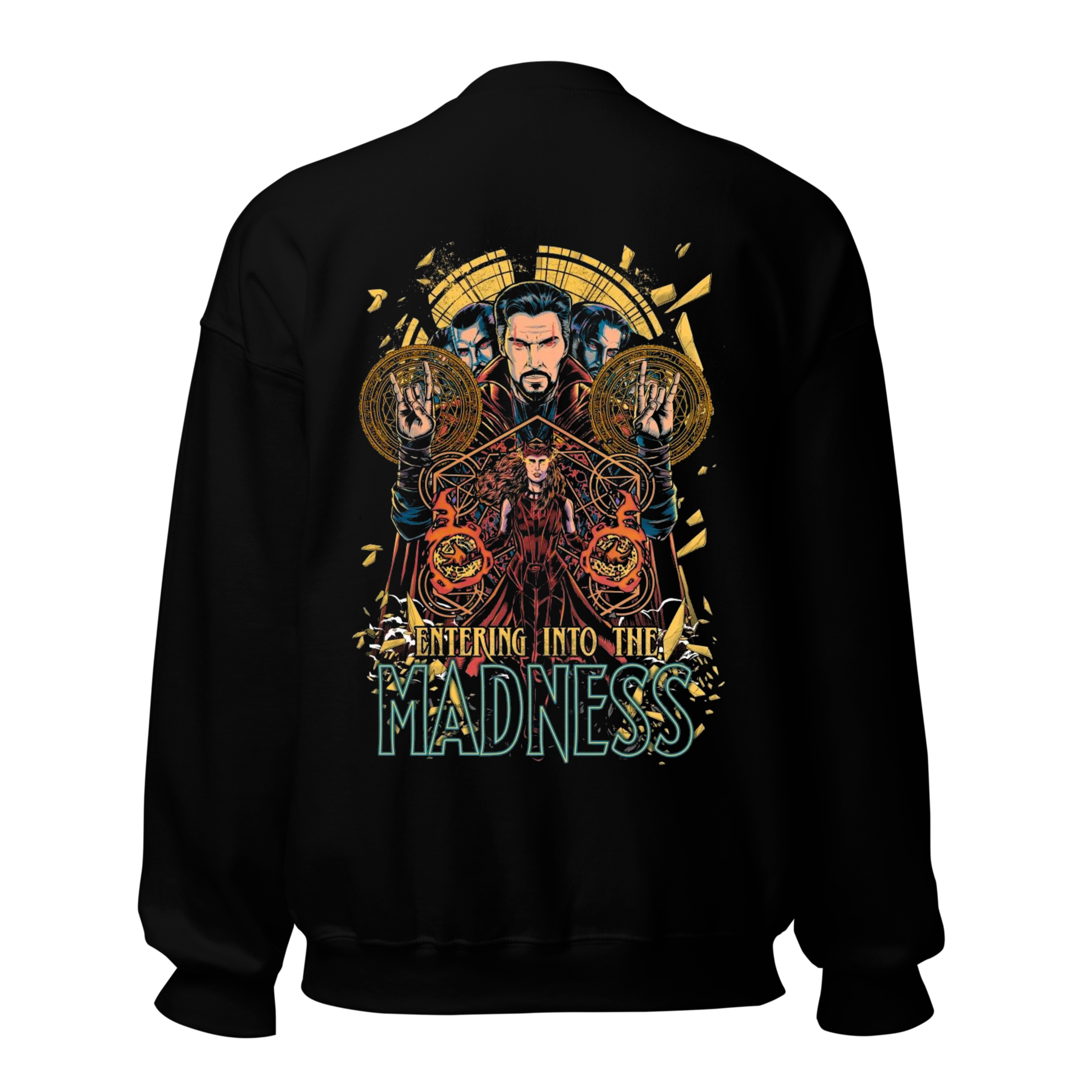 Doctor Strange Multiverse of Madness Sweatshirt - Black Crewneck