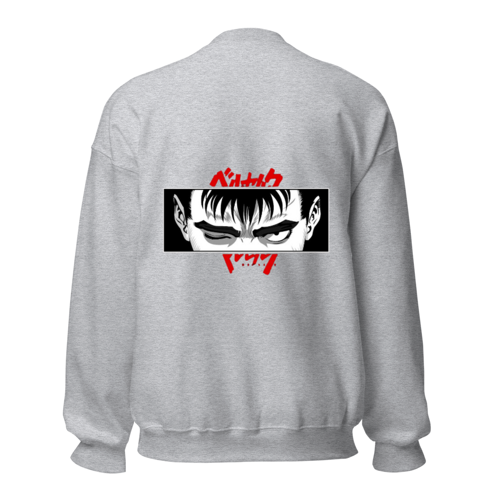 Berserk Anime Graphic Sweatshirt - Crewneck