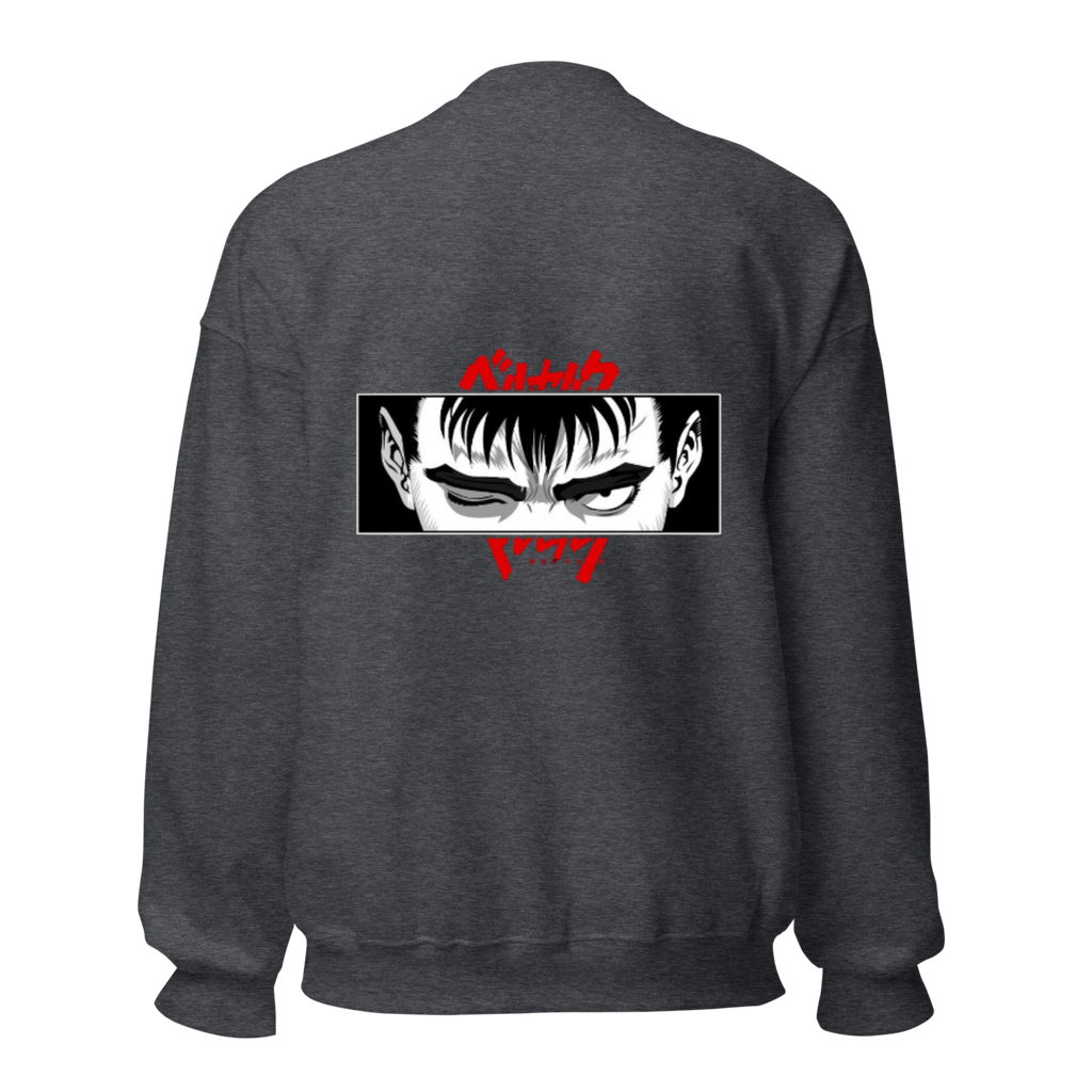 Berserk Anime Graphic Sweatshirt - Crewneck