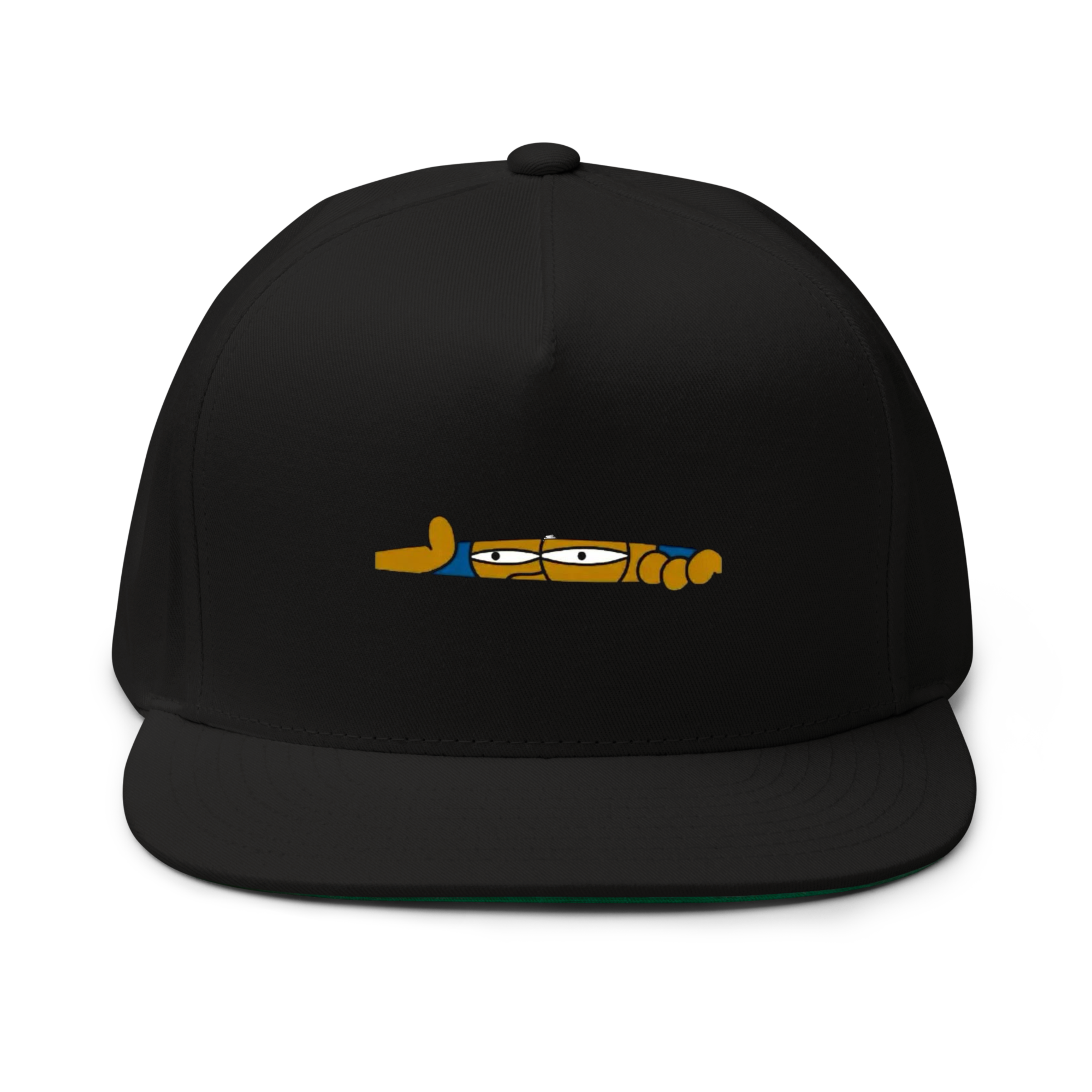 Bart Simpson Peeking Hat - Black