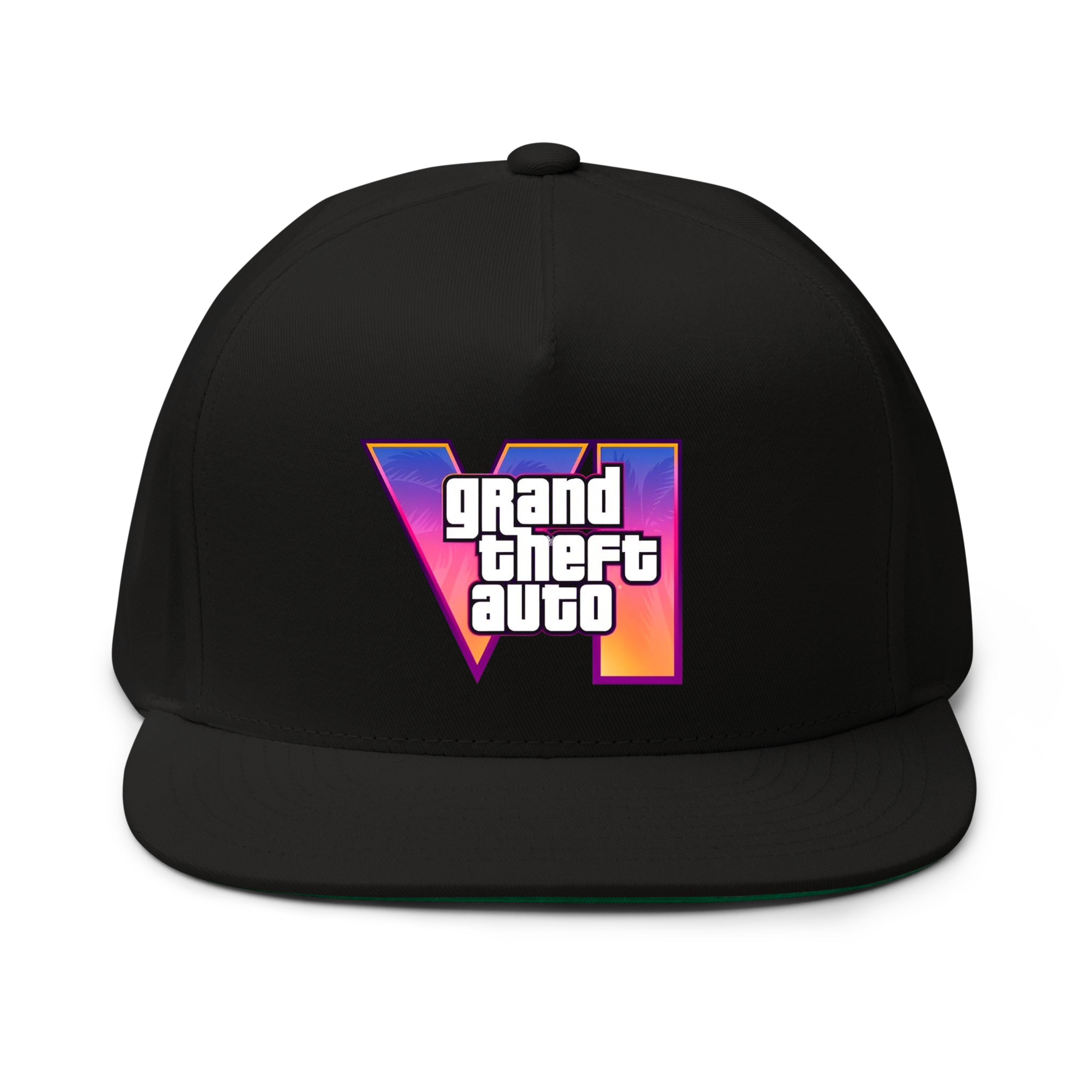 GTA 6 Logo Hat - Black